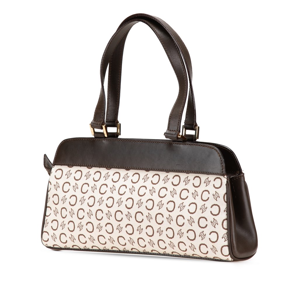 Celine C Macadam Canvas Handbag - 2