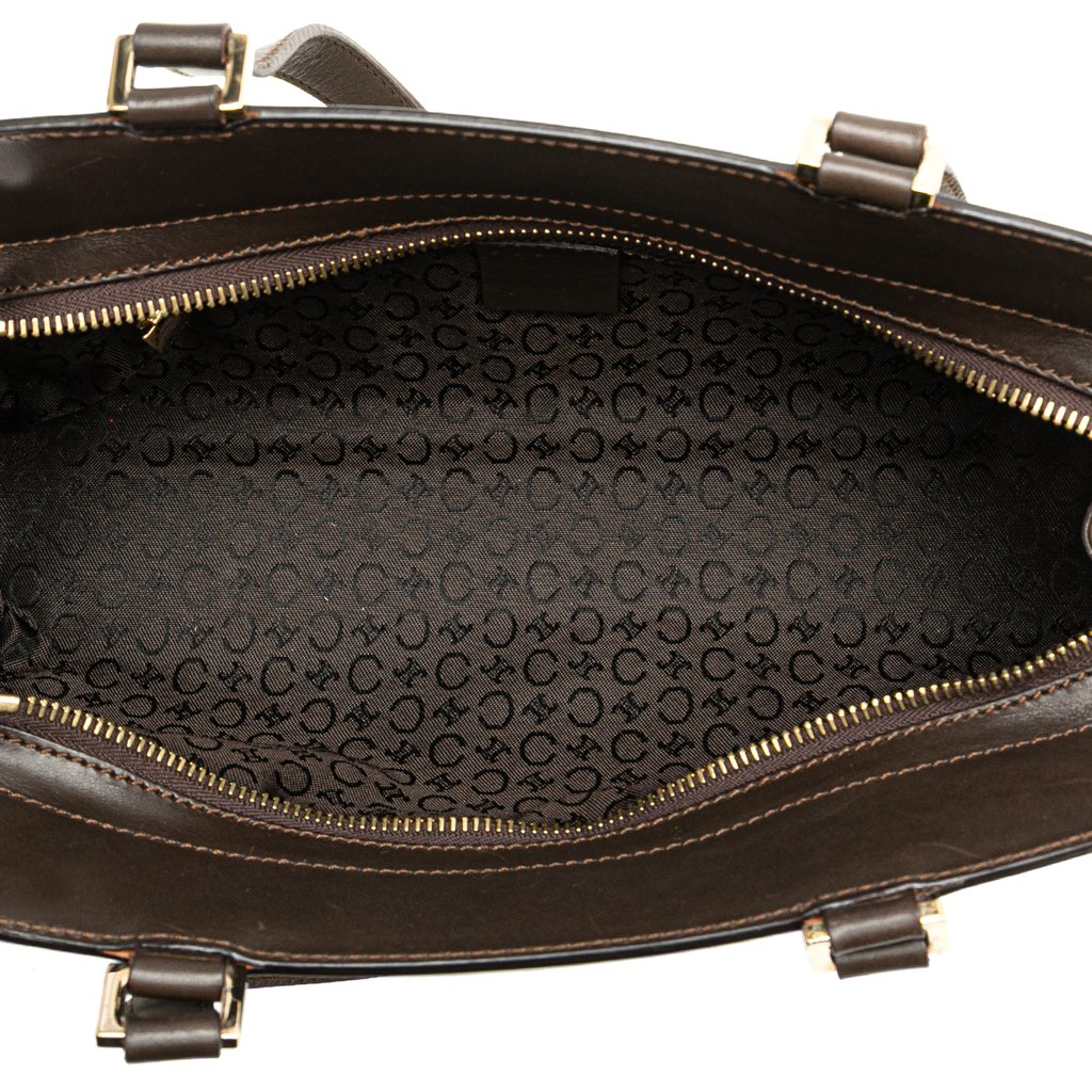 Celine C Macadam Canvas Handbag - 4