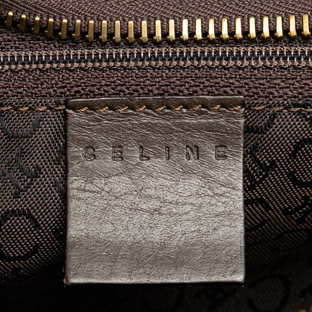 Celine C Macadam Canvas Handbag - 5