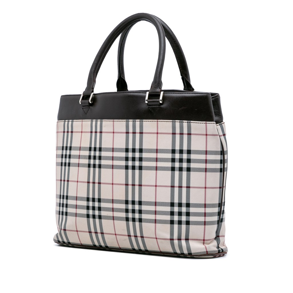 Burberry House Check Canvas Tote - 2