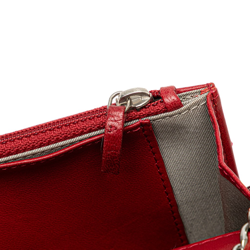 Chanel CC Calfskin Wallet On Chain - Image 10