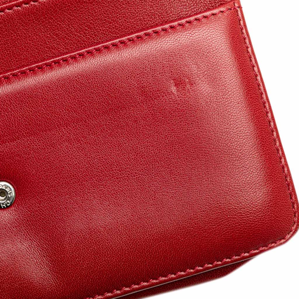 Chanel CC Calfskin Wallet On Chain - Image 11