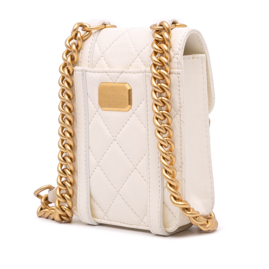 Chanel Mini Aged Calfskin City School Flap - 2