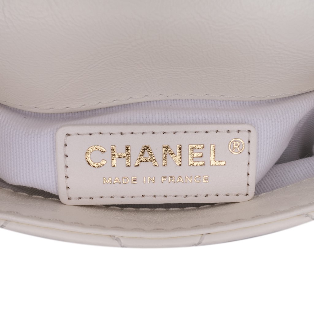 Chanel Mini Aged Calfskin City School Flap - 5