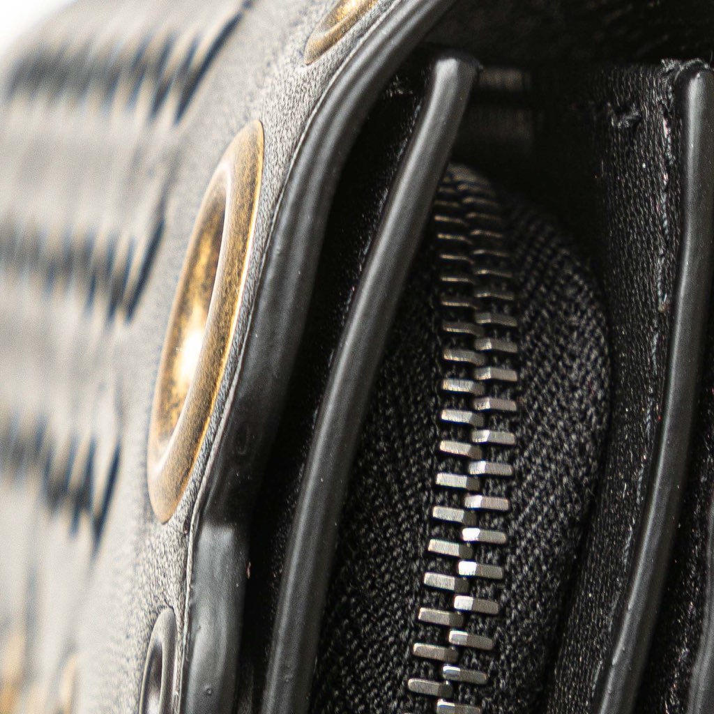 Bottega Veneta Nappa Intrecciato Grommet Scalloped Edge Long Wallet - Image 13