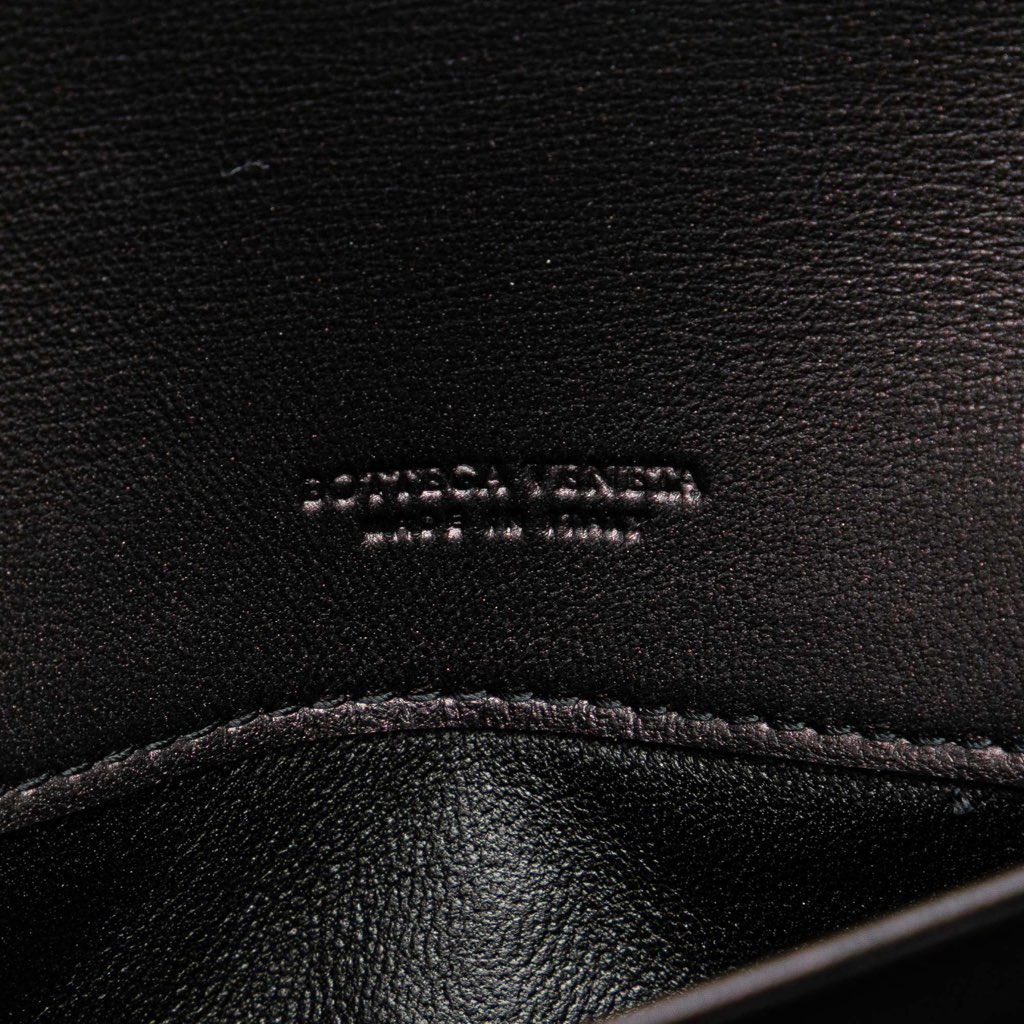 Bottega Veneta Nappa Intrecciato Grommet Scalloped Edge Long Wallet - Side view