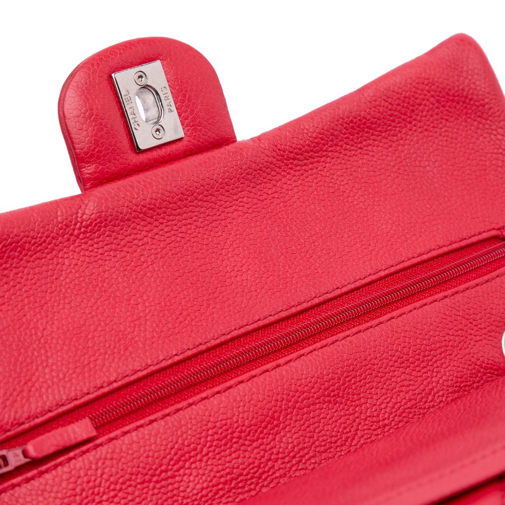 Chanel Medium Classic Caviar Double Flap - Image 11