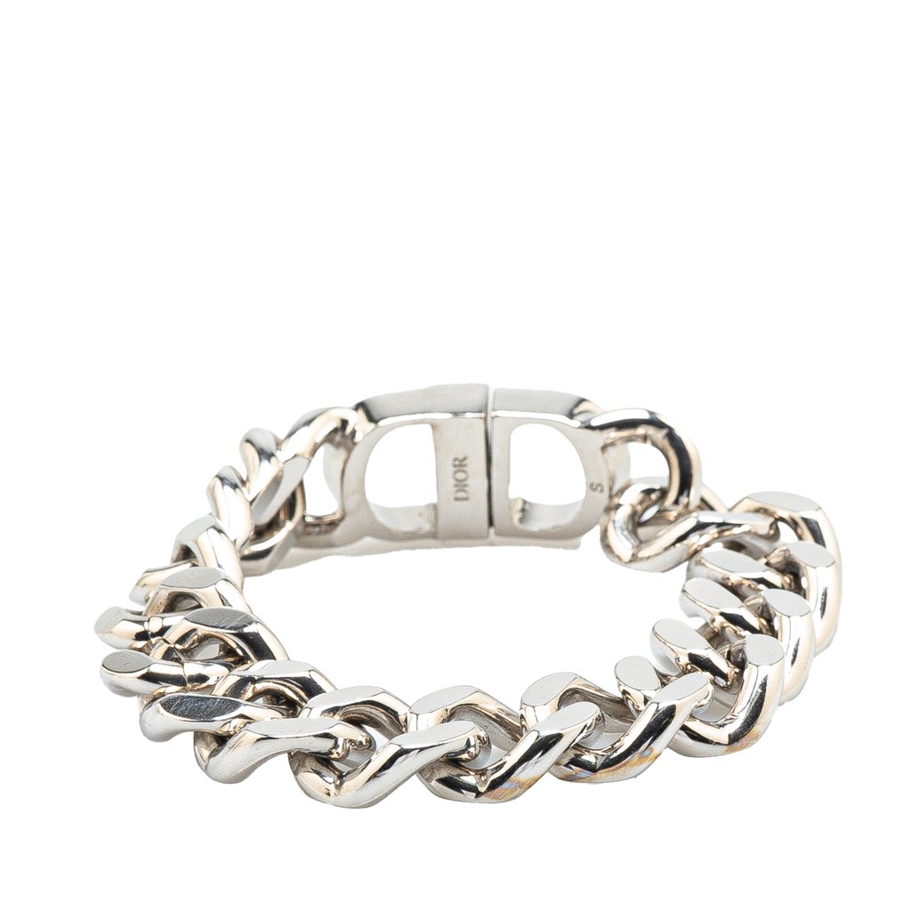 Dior Silver CD Logo Bracelet - 3