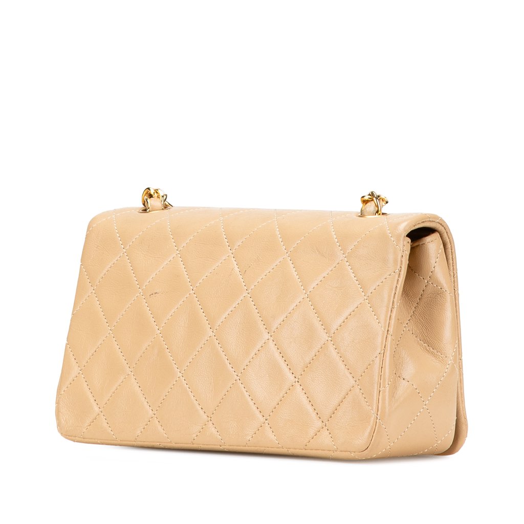 Chanel Mini Rectangular CC Quilted Lambskin Full Single Flap - 2