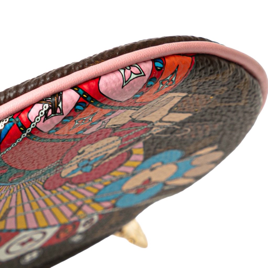 Louis Vuitton Monogram Vivienne Christmas Animation Swing Ride Round Coin Purse - Image 11