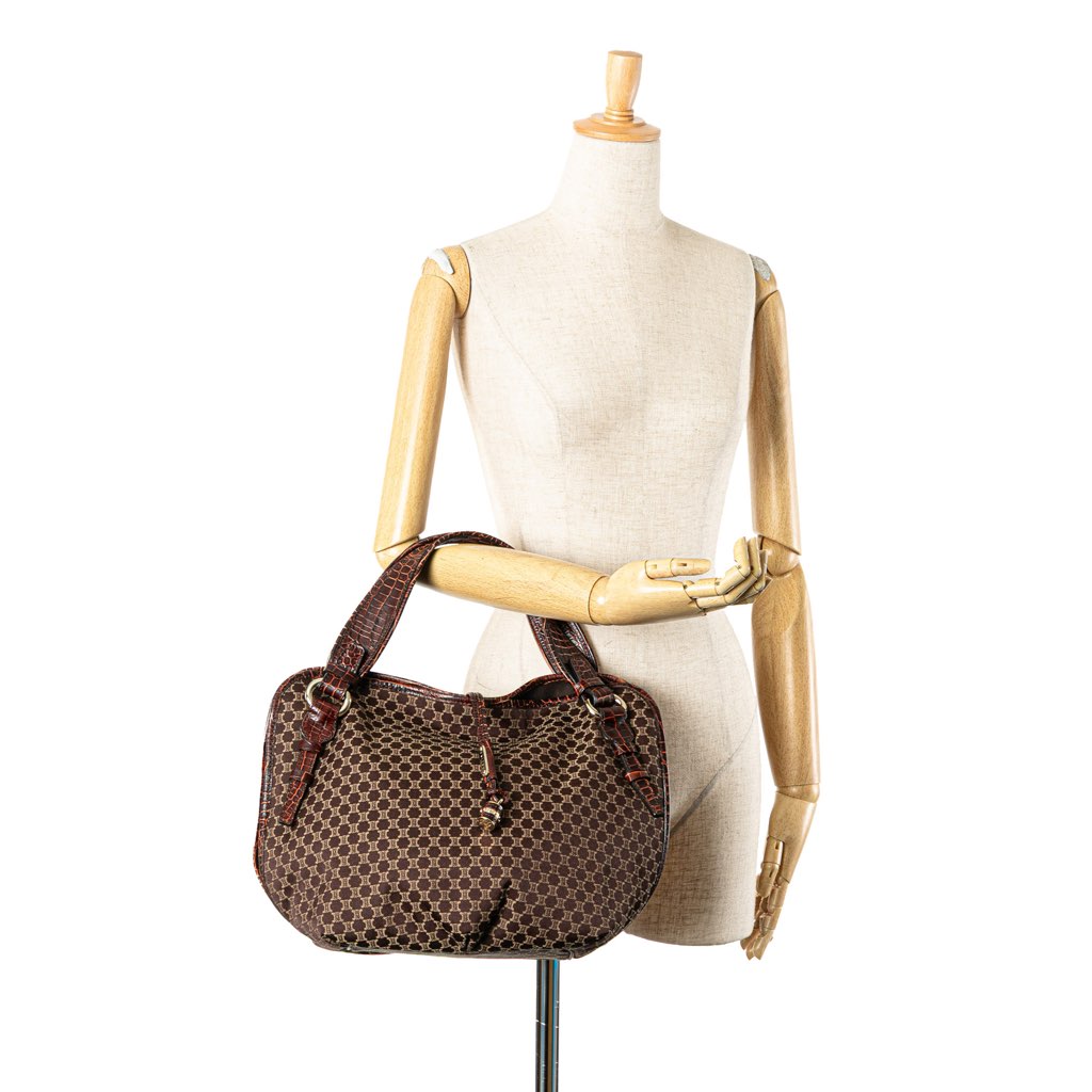 Celine Macadam Canvas Bittersweet Hobo - Image 13