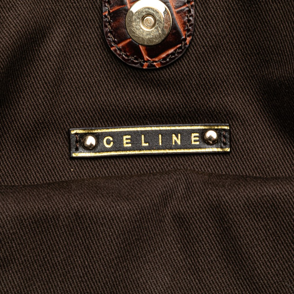 Celine Macadam Canvas Bittersweet Hobo - Side view