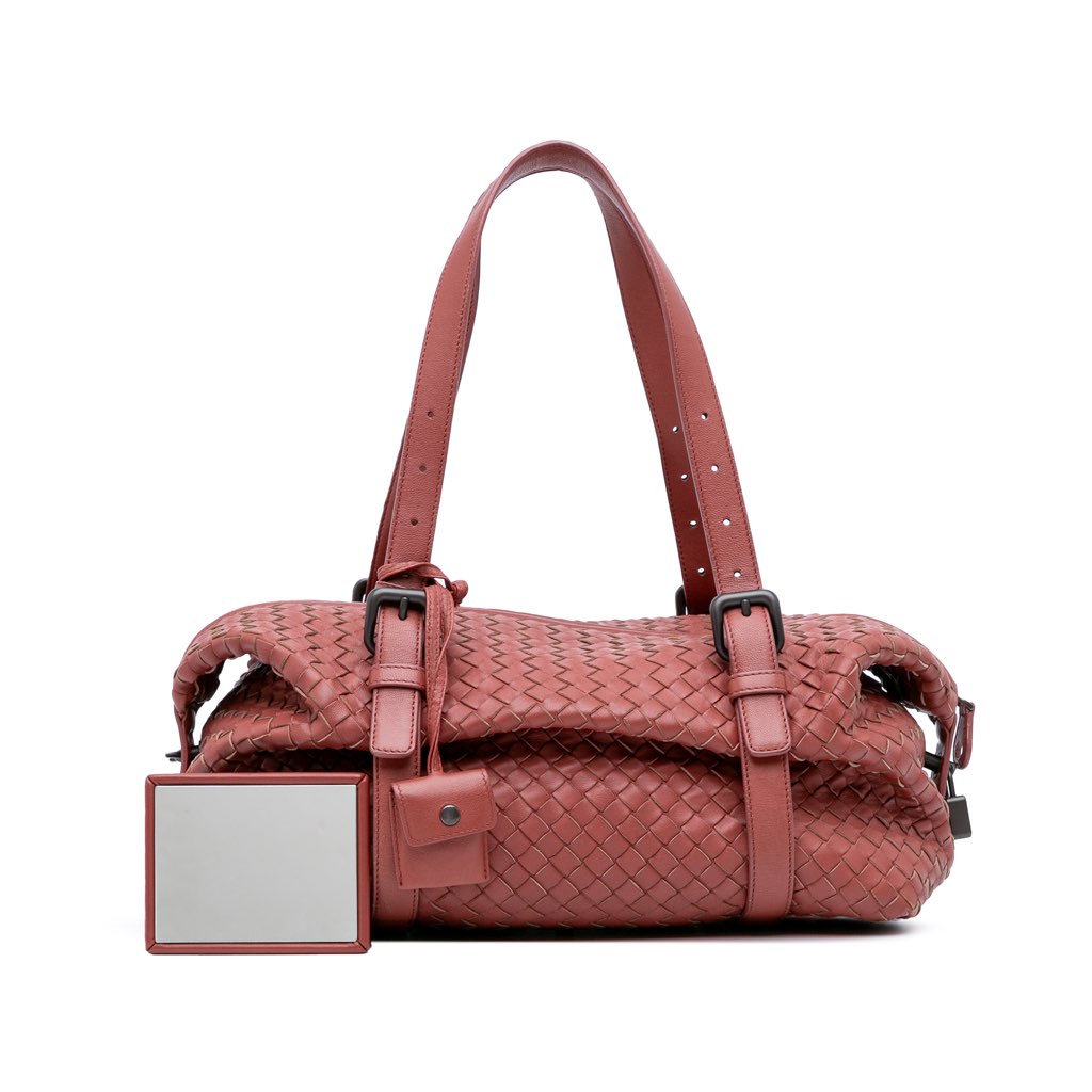 Bottega Veneta Nappa Intrecciato Montaigne Shoulder Bag - Image 13