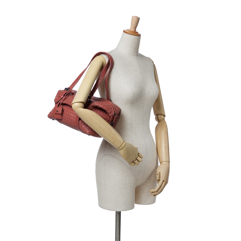 Bottega Veneta Nappa Intrecciato Montaigne Shoulder Bag - Image 12