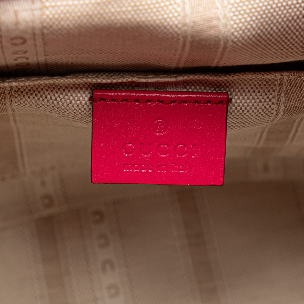 Gucci Diamante Leather Bright Bucket Bag - 5