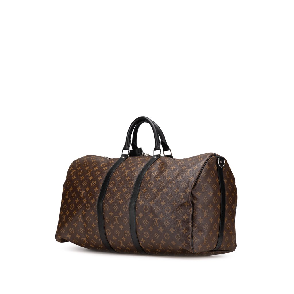 Louis Vuitton Monogram Macassar Keepall Bandouliere 55 - 2