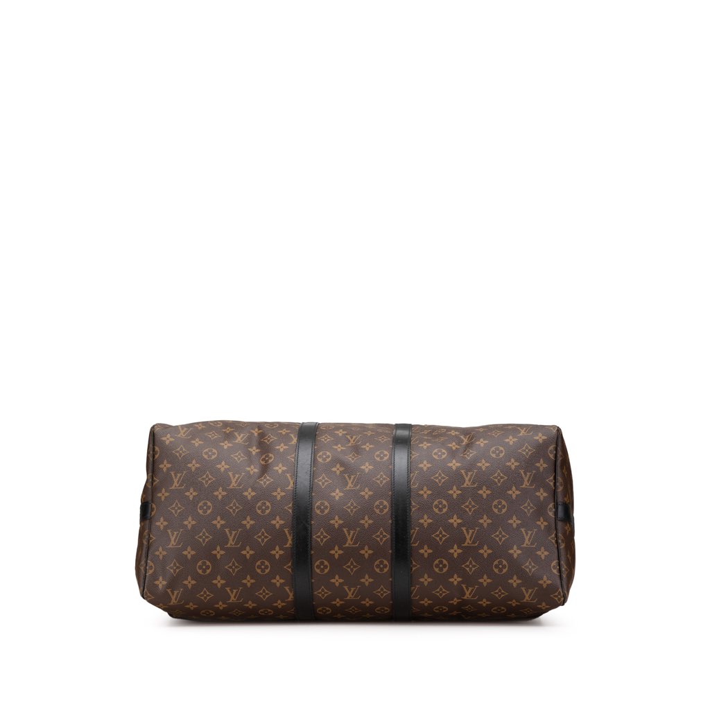 Louis Vuitton Monogram Macassar Keepall Bandouliere 55 - 3