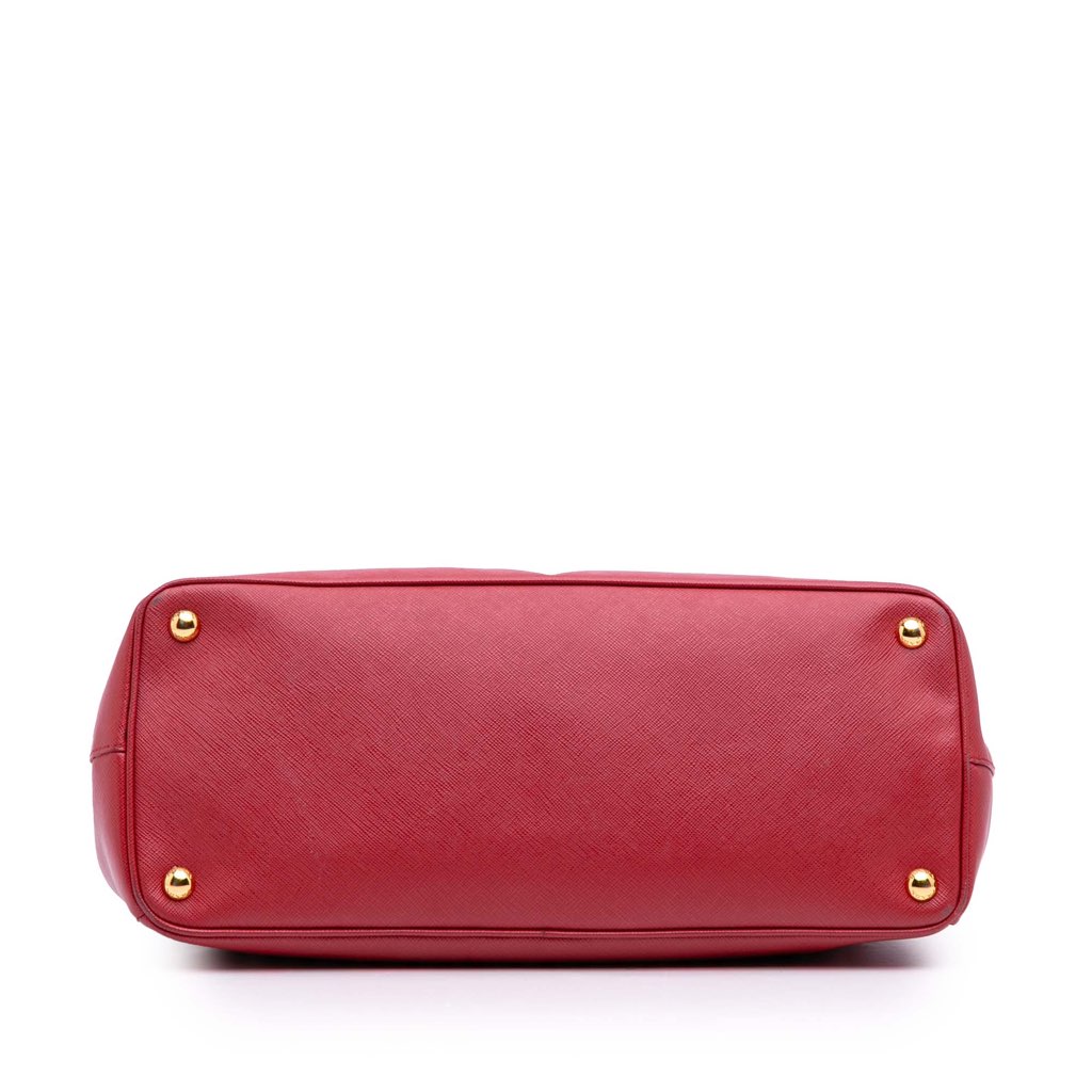 Prada Large Saffiano Lux Galleria Double Zip Satchel - 3