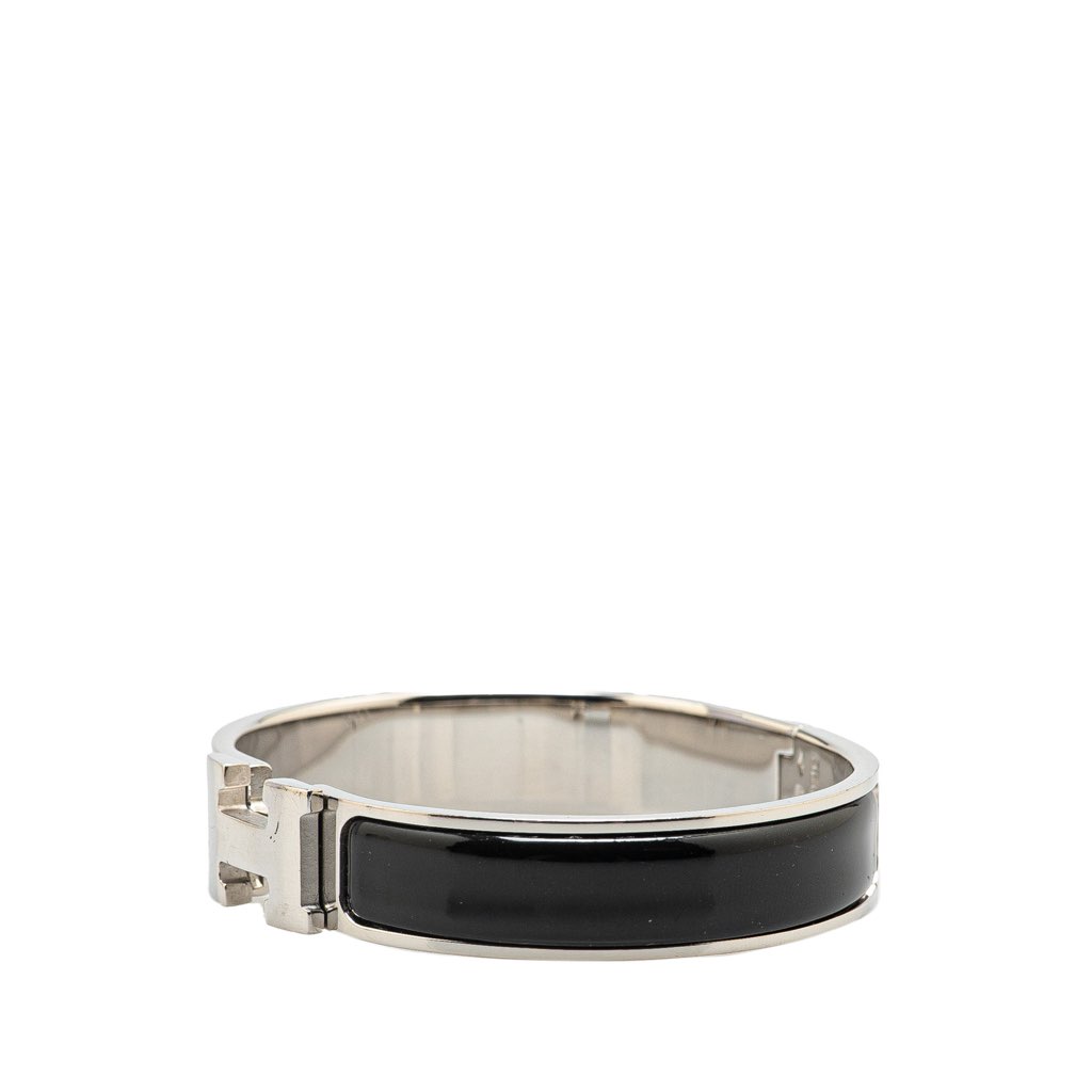 Hermès Narrow Enamel Clic Clac H Bracelet PM - 2