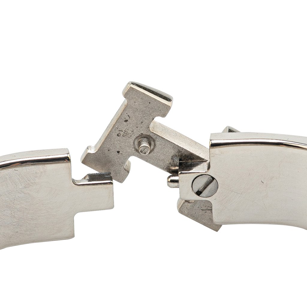 Hermès Narrow Enamel Clic Clac H Bracelet PM - 5