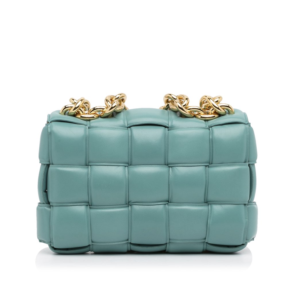 Bottega Veneta Nappa Intrecciato Padded Chain Cassette Satchel - 4