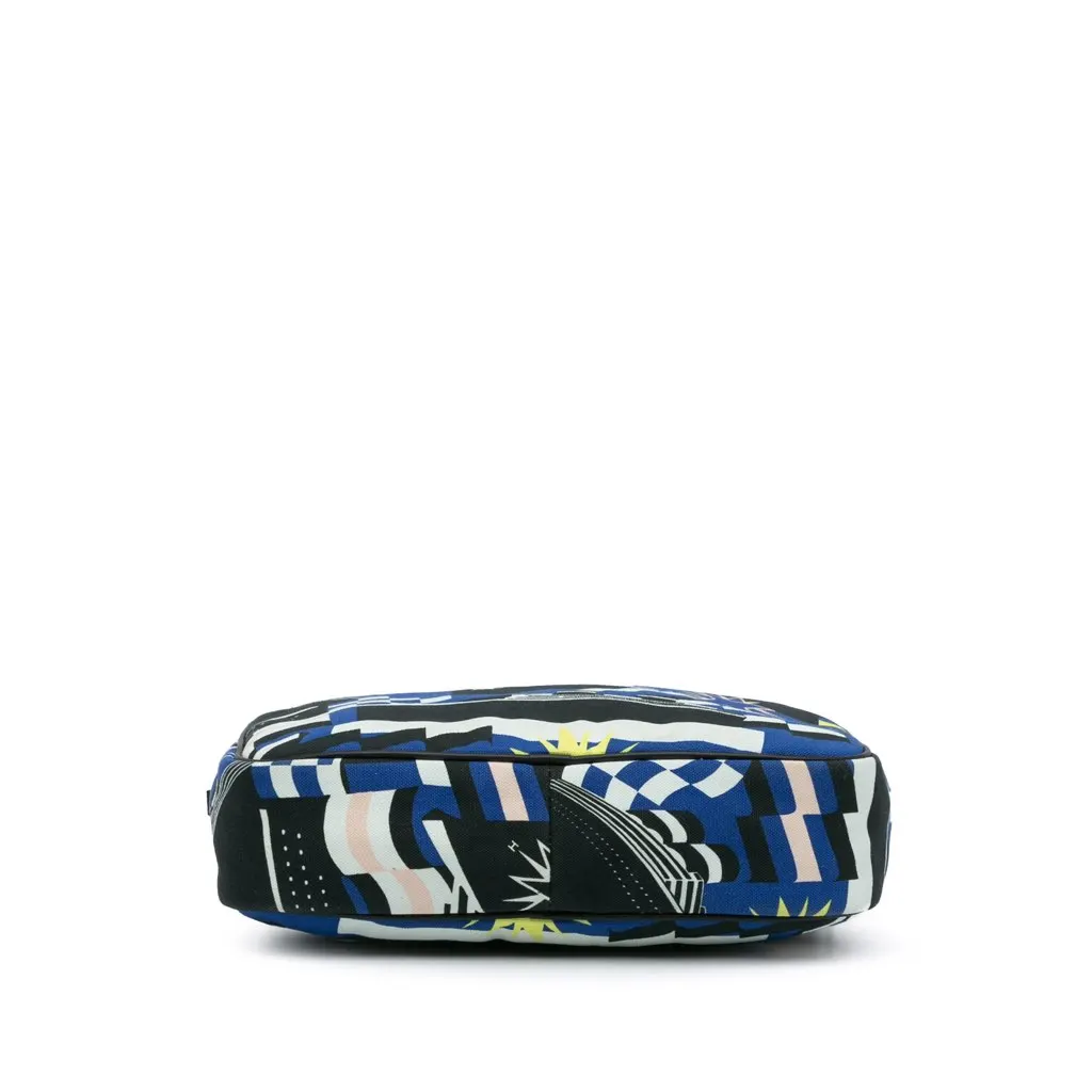 Chanel Small Canvas La Pausa Bay Camera Bag Blue Canvas Good - Inside View