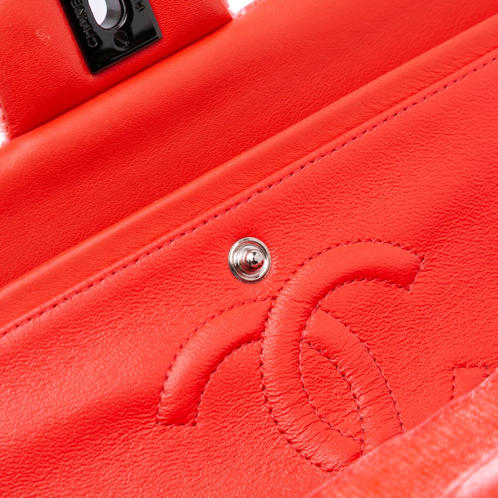 Chanel Medium Classic Velvet Double Flap - Image 11