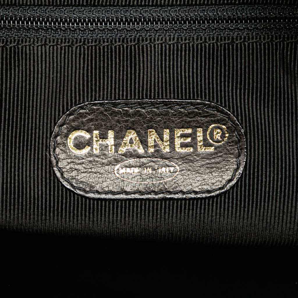 Chanel Triple CC Caviar Shoulder Bag - Side view