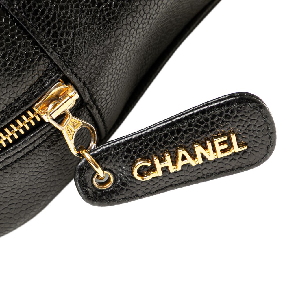 Chanel Triple CC Caviar Shoulder Bag - Image 10