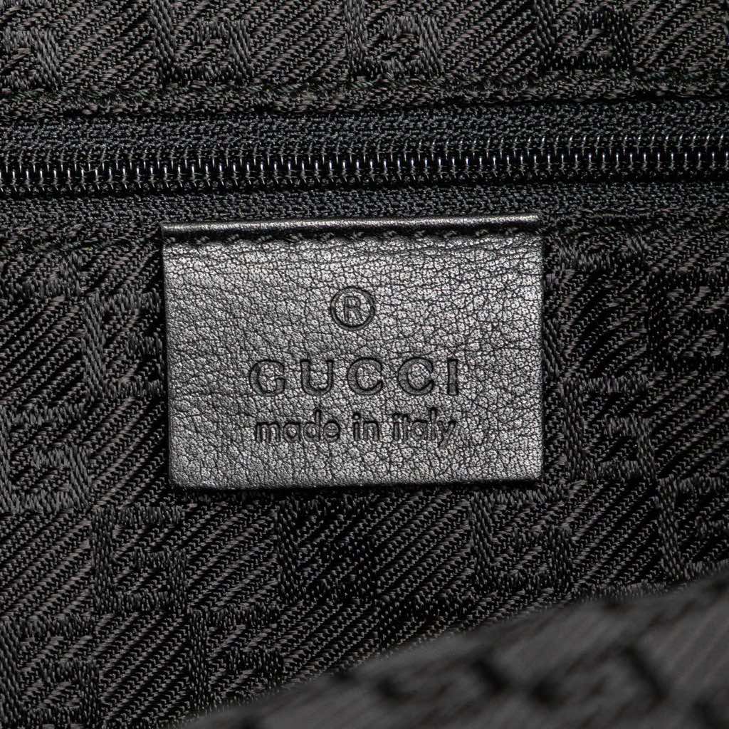 Gucci Leather Bamboo Satchel - 5