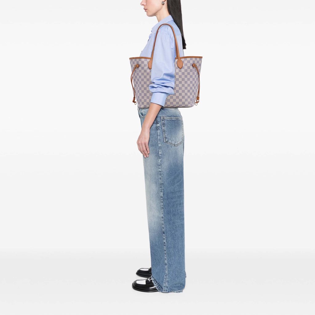 Louis Vuitton Damier Azur Neverfull MM - Image 13