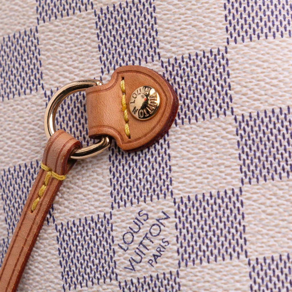 Louis Vuitton Damier Azur Neverfull MM - Image 10