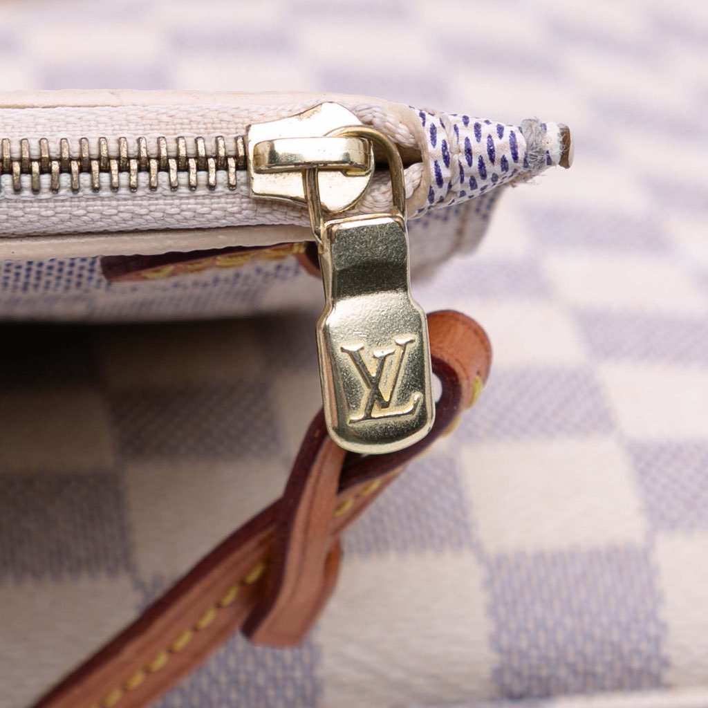Louis Vuitton Damier Azur Neverfull MM - Image 12