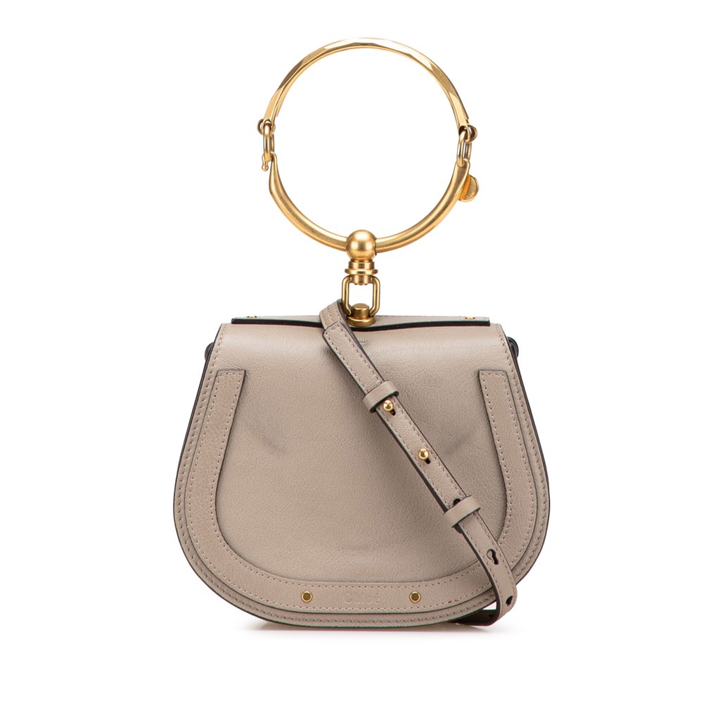 Chloé Small Leather Nile Bracelet Satchel
