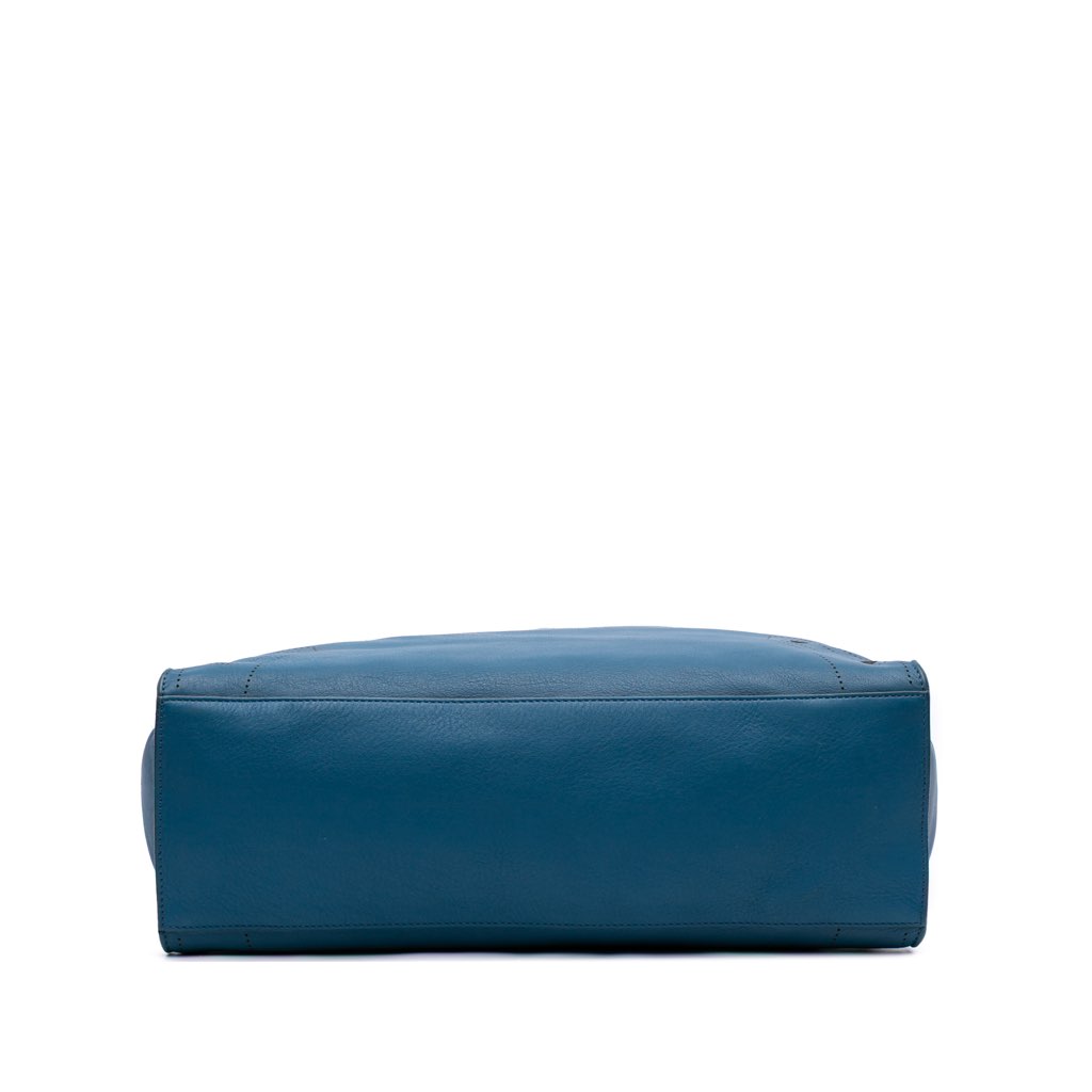 Balenciaga Leather Motocross Blackout City Satchel - Image 6