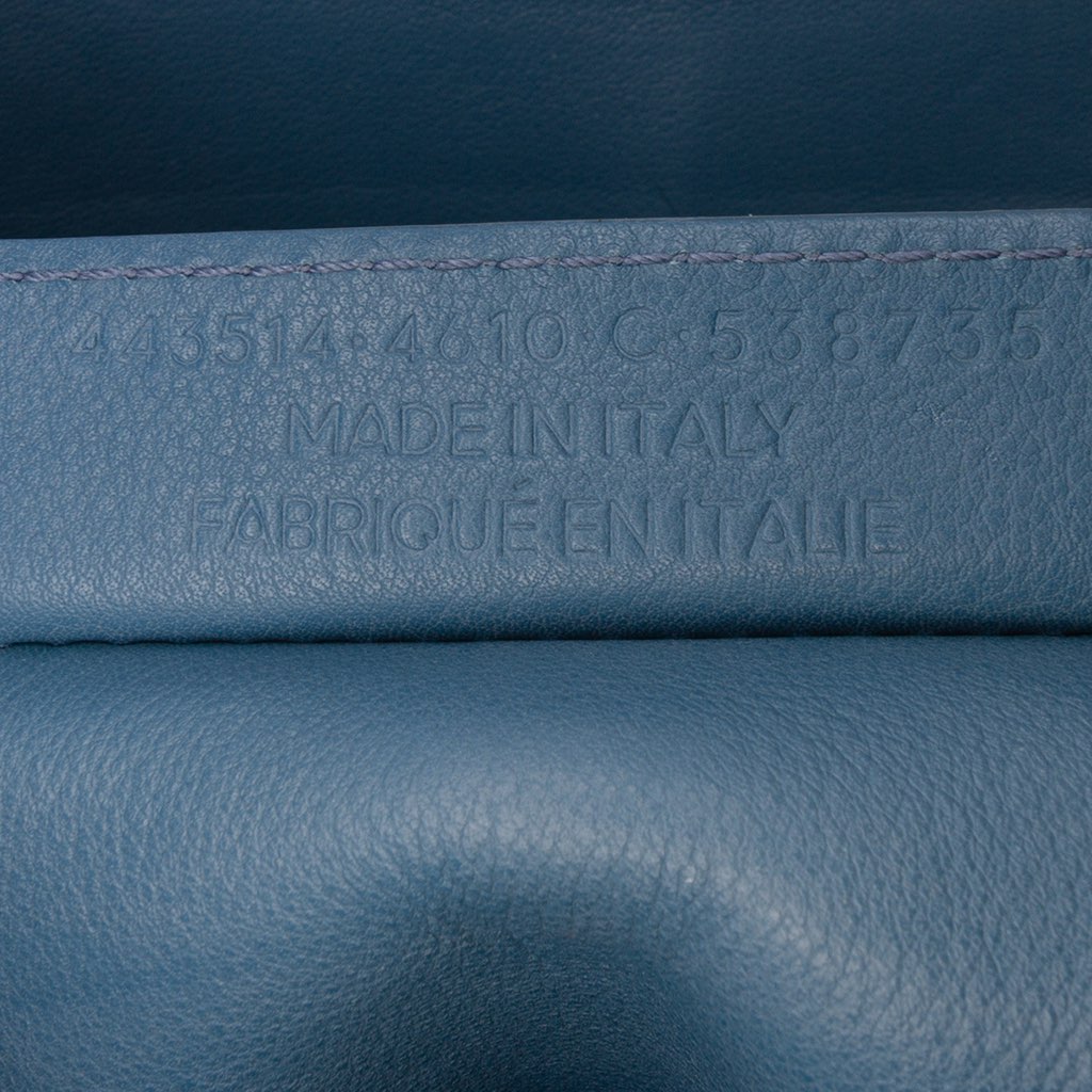 Balenciaga Leather Motocross Blackout City Satchel - Side view