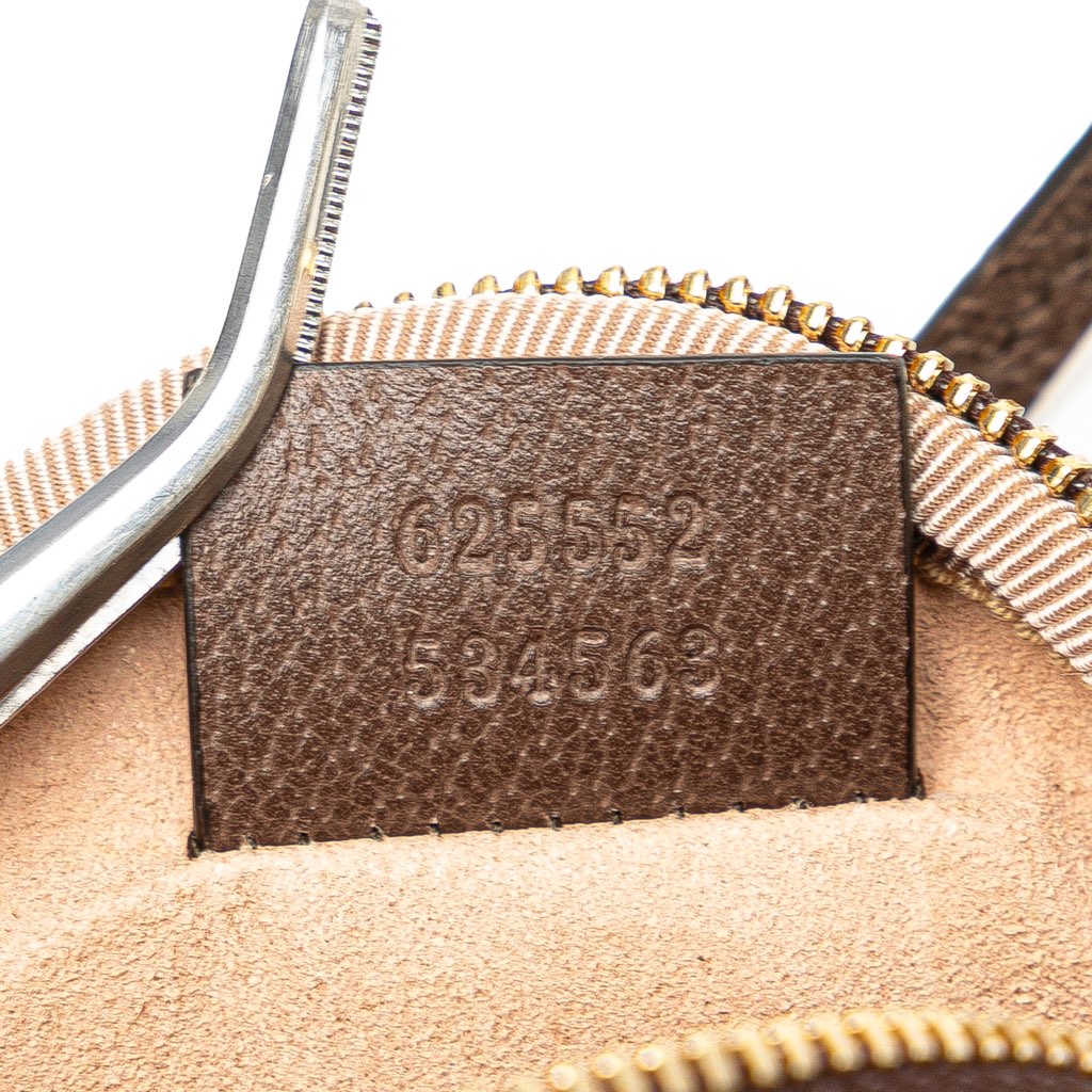 Gucci Mini GG Supreme Ophidia Round Neck Pouch - Detail 1