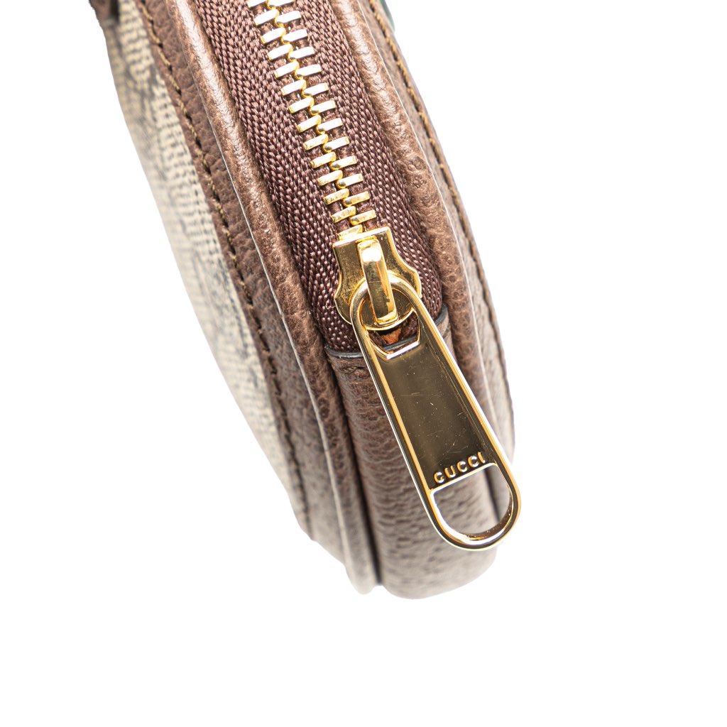 Gucci Mini GG Supreme Ophidia Round Neck Pouch - Detail 2
