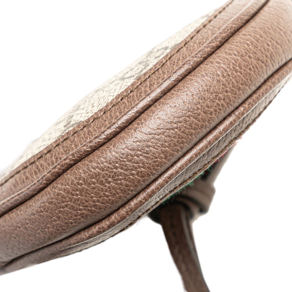 Gucci Mini GG Supreme Ophidia Round Neck Pouch - Image 11