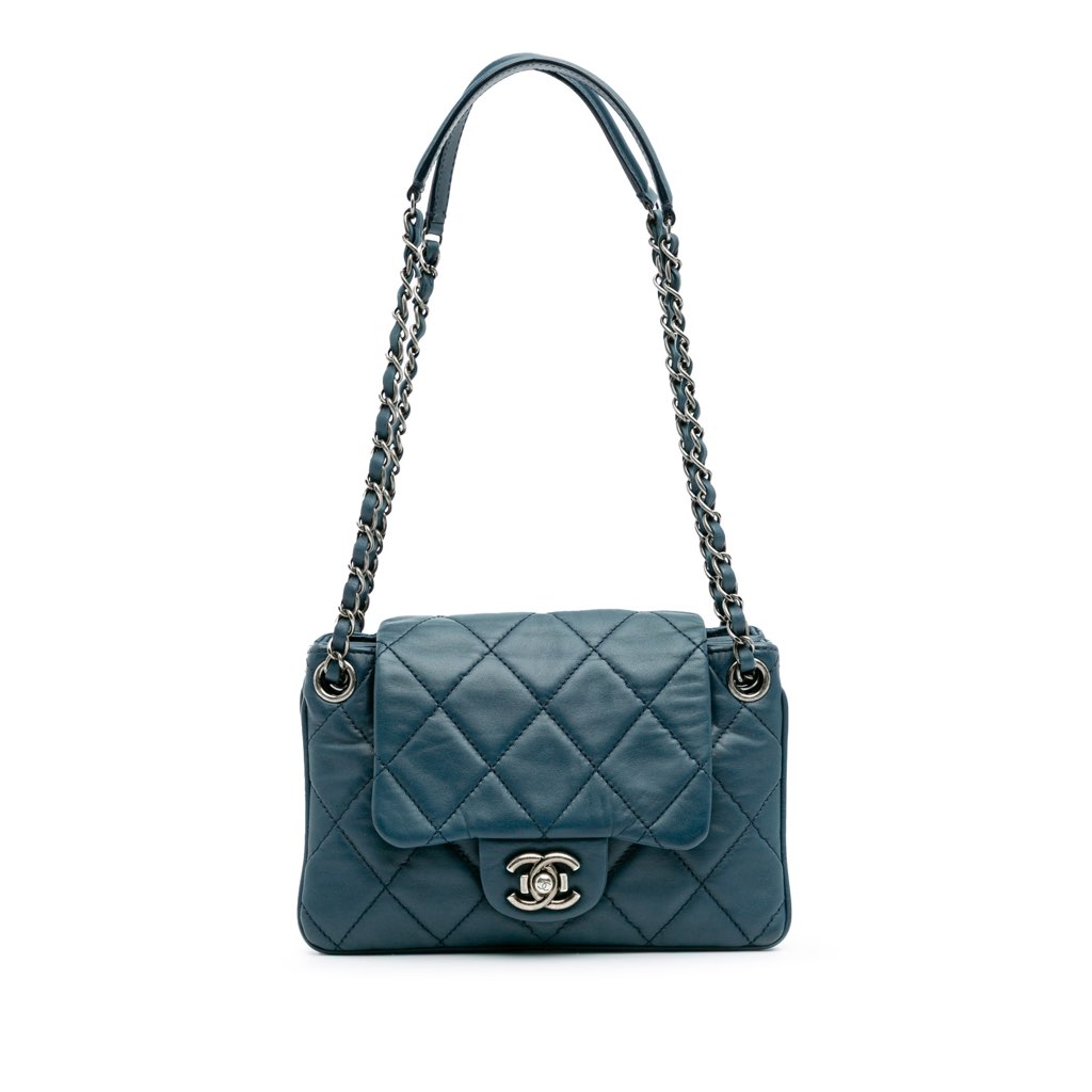 Chanel Quilted Lambskin Accordion Flap