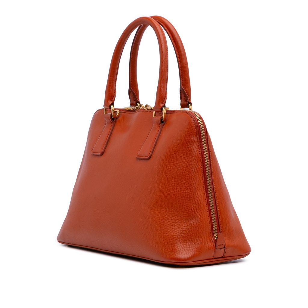 Prada Medium Saffiano Lux Promenade Satchel - 2