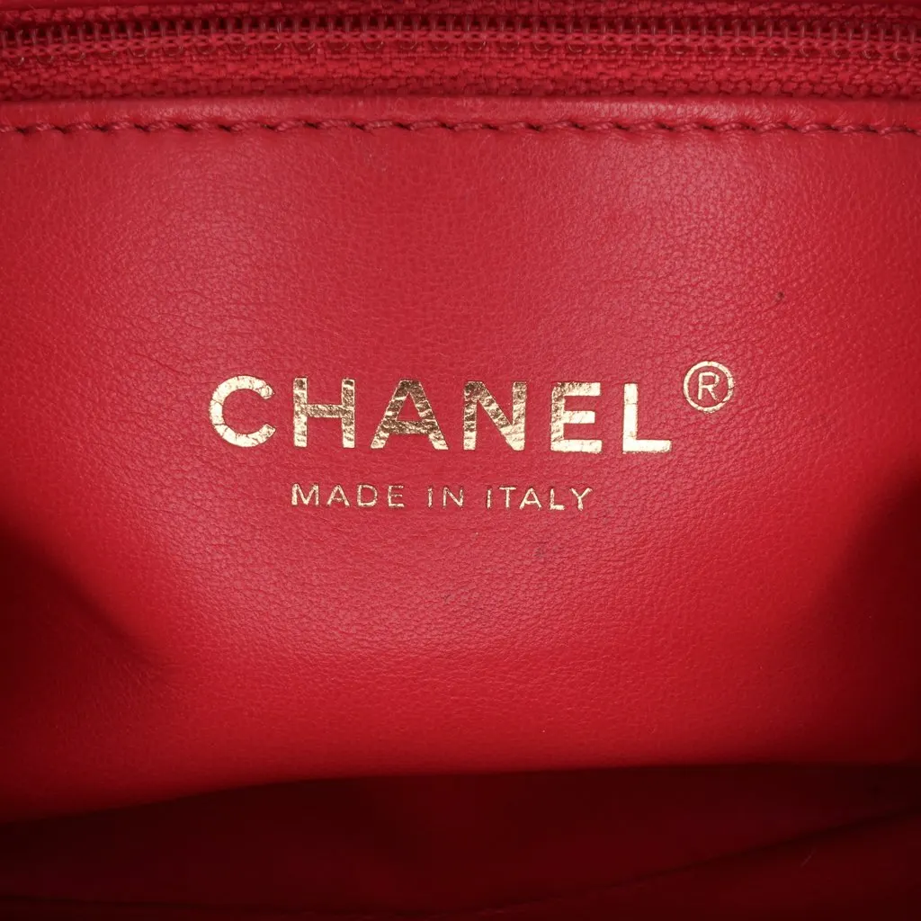 Chanel Mini Quilted Lambskin Carry Chic Flap Pink Leather Good - Box View