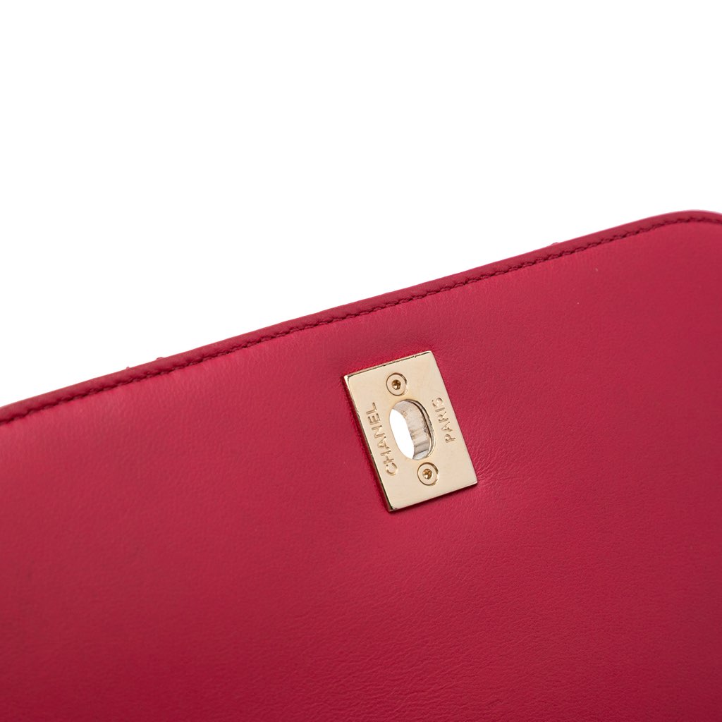 Chanel Mini Quilted Lambskin Carry Chic Flap - Image 10