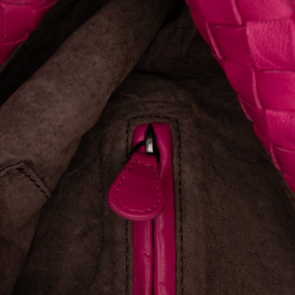 Bottega Veneta Nappa Intrecciato Fold Over Tote - Detail 2