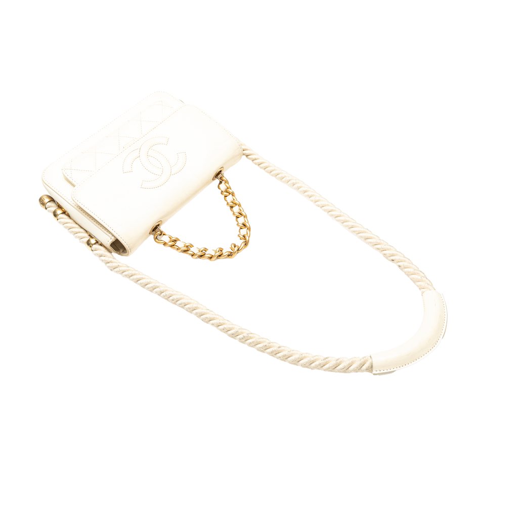 Chanel Crumpled Calfskin En Vogue Rope Flap - Image 14