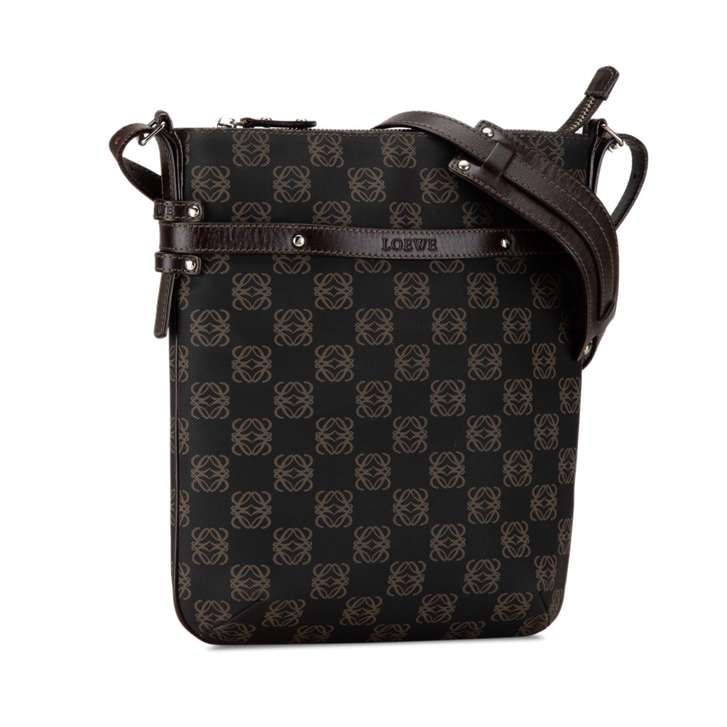 Loewe Anagram Canvas Crossbody - Back view