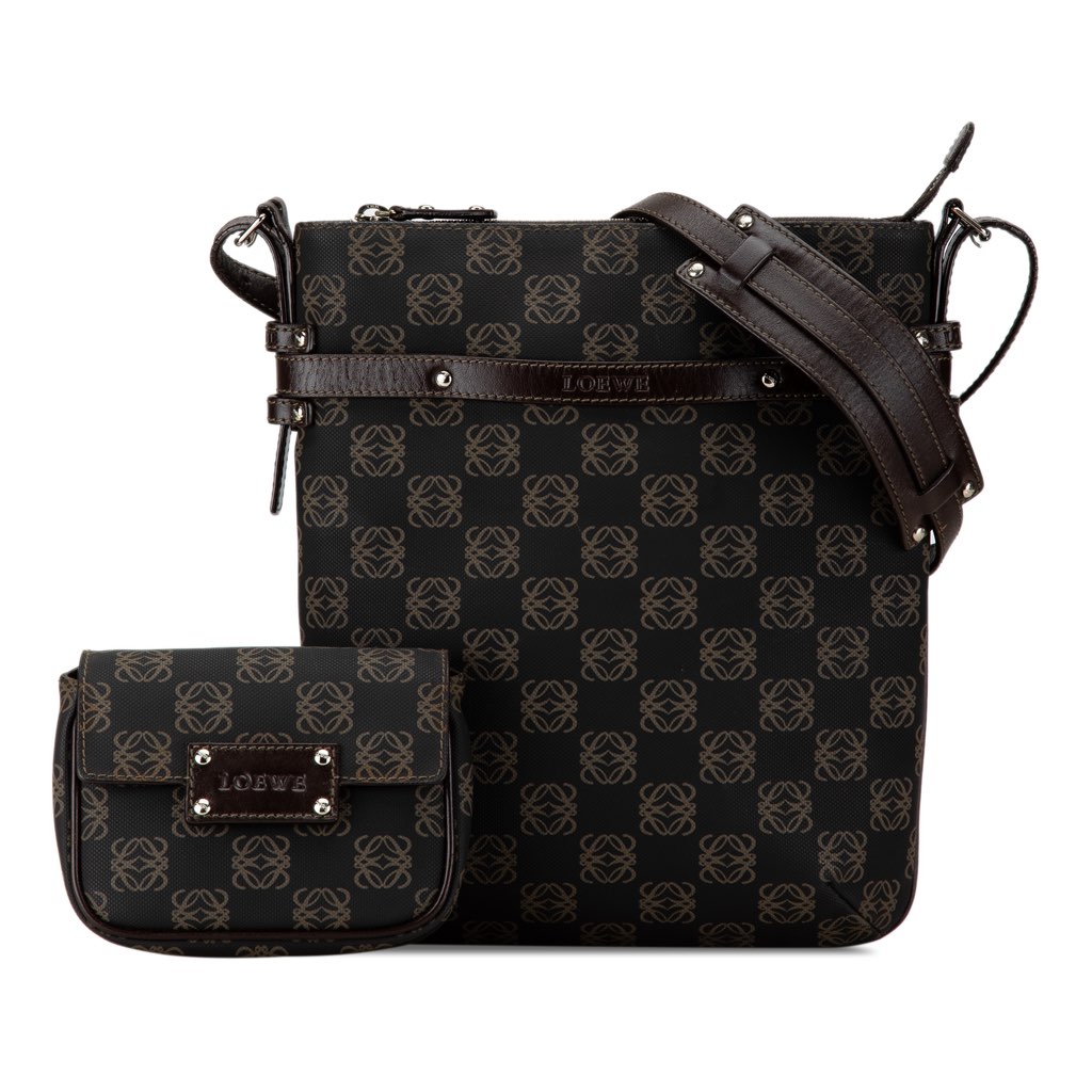 Loewe Anagram Canvas Crossbody - Image 17