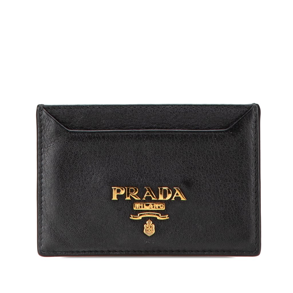 Prada Leather Card Case