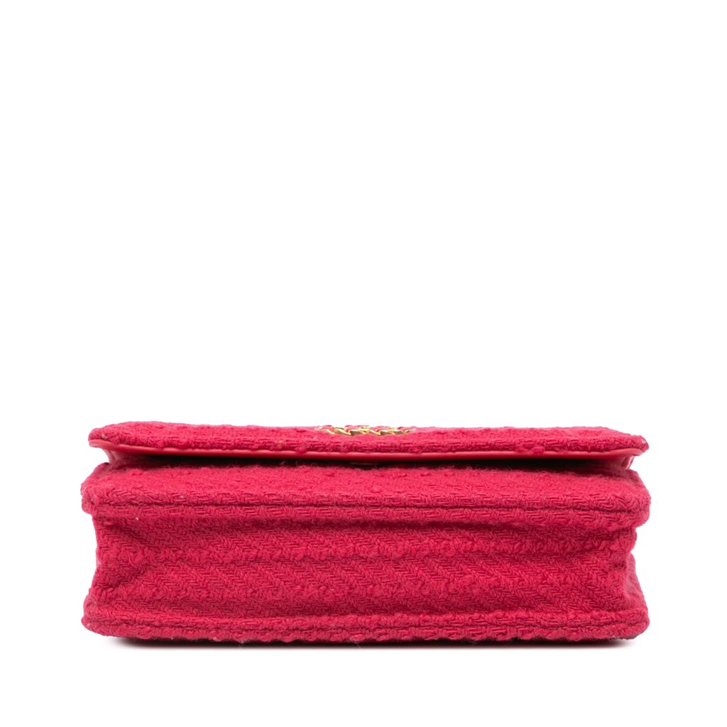 Chanel Tweed 19 Wallet On Chain - 3