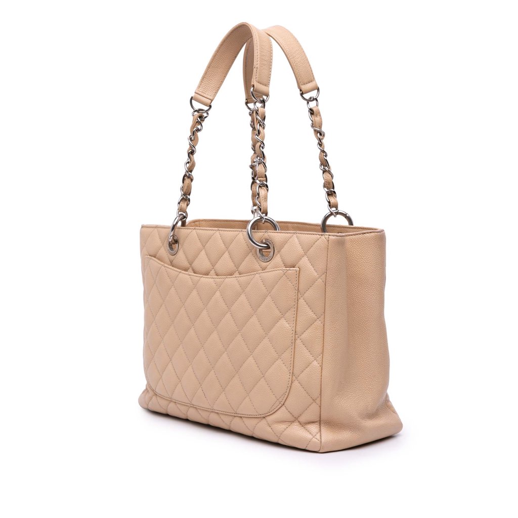 Chanel Caviar Grand Shopping Tote - Back view